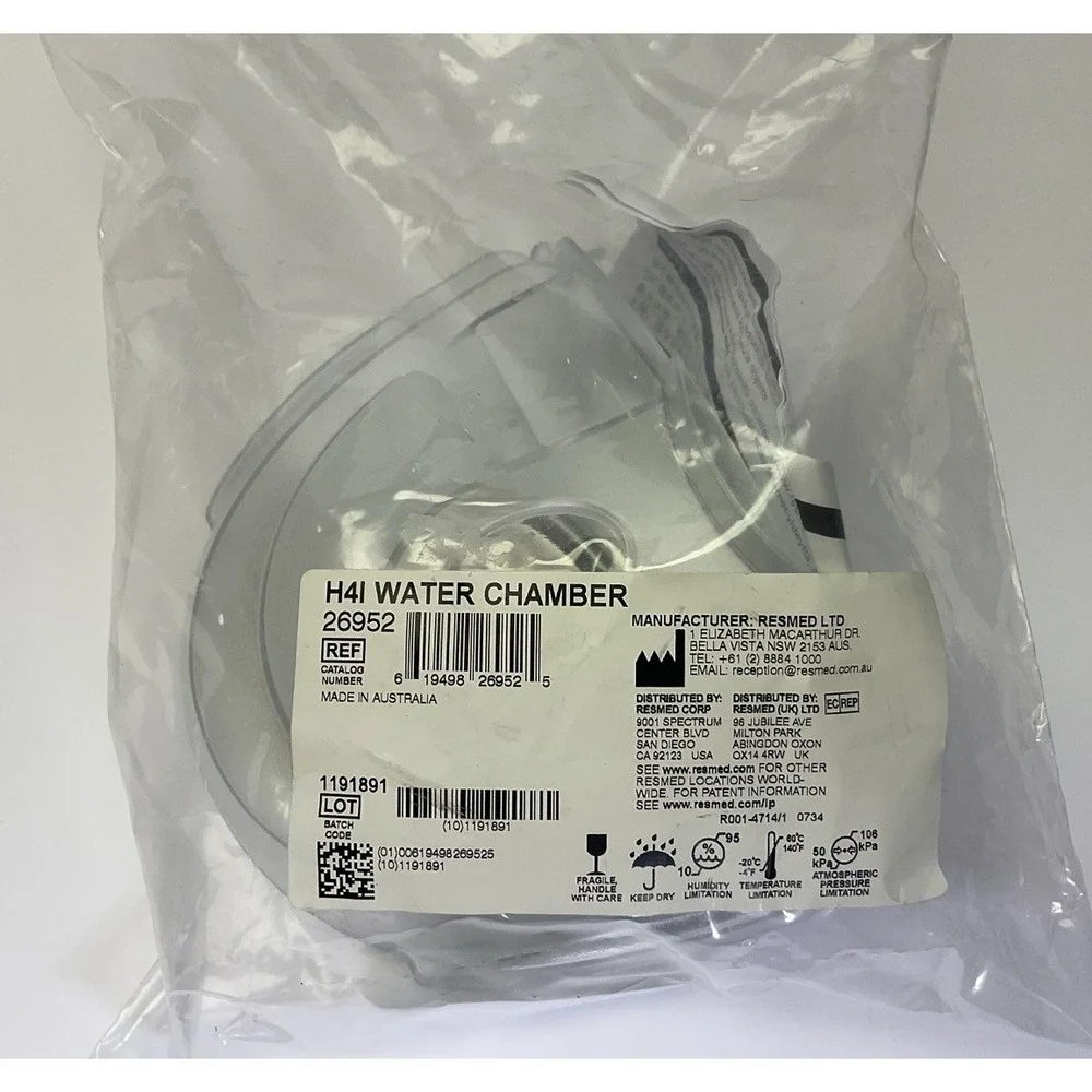 NIP H41 Water Chamber 26952 For Heated Humidifiers